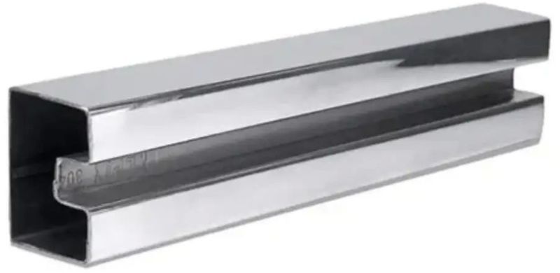 Stainless Steel Slotted Rectangular Pipe
