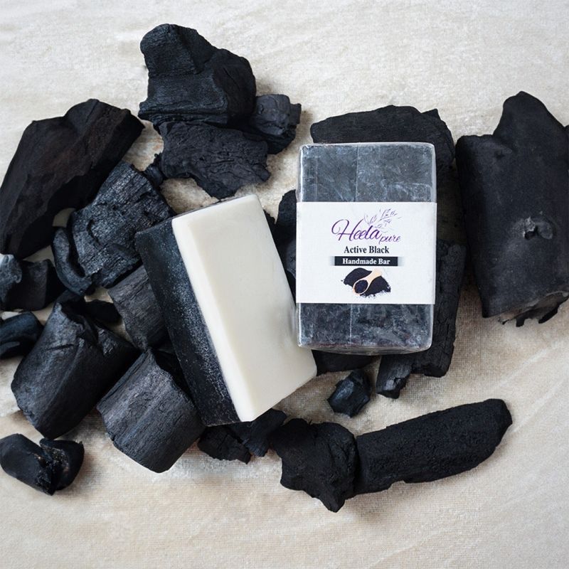 Heela Pure Avtive Black Handmade Bar
