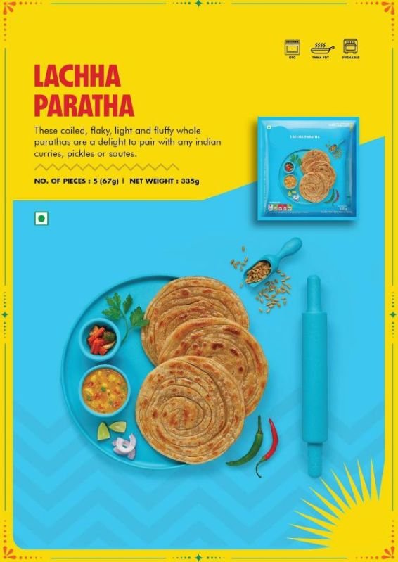 Lachha Paratha Ready To Eat Food