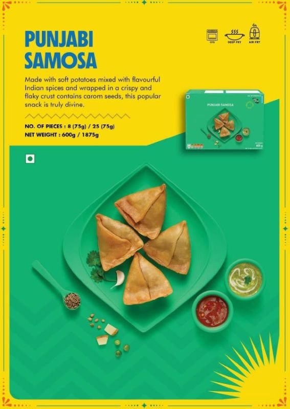 Punjabi Samosa Ready To Eat Food