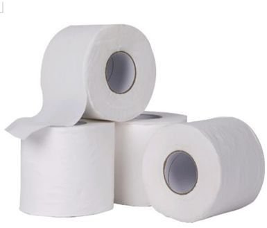 White Plain Toilet Paper Roll