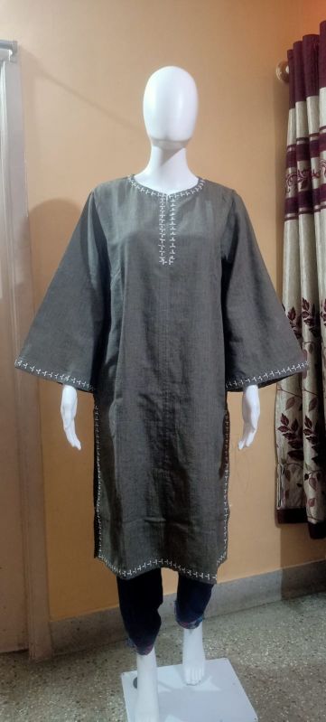 Ladies Casual Wear Cotton Kurta Set