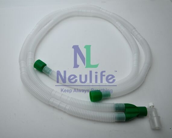 NL7063 Plain Pediatric Ventilator Circuit