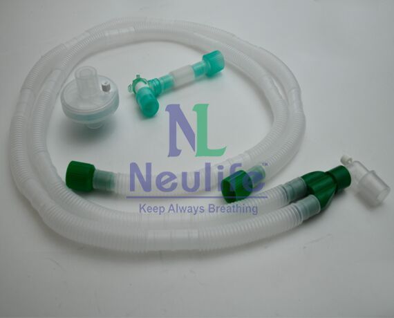 NL7072 Plain Pediatric Ventilator Circuit Kit