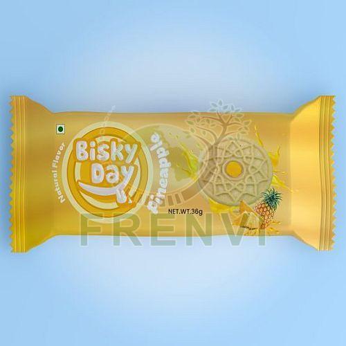 Bisky Day Pineapple Flavoured Cream Biscuits