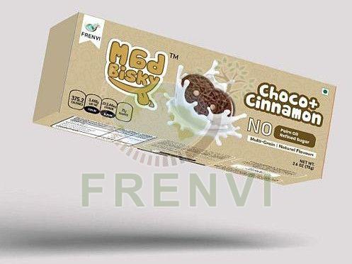 Mad Bisky Choco Cinnamon Flavoured Cream Biscuits