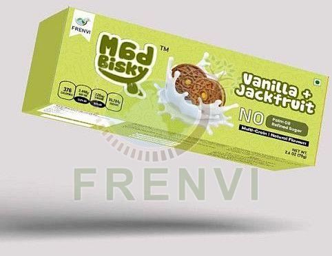 Mad Bisky Vanilla Jackfruit Flavoured Cream Biscuits