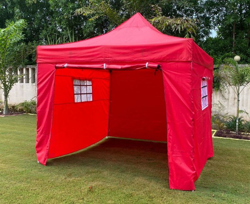 18x15 Inch Red Cotton Canvas Labour Tent