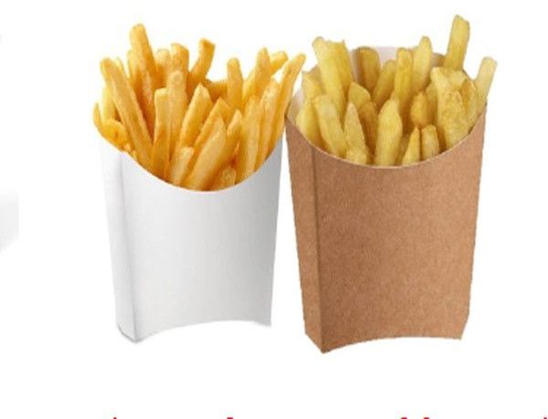Plain Paper French Fries Packaging Pouch