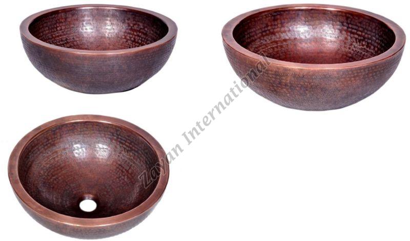 Deep Copper Kitchen Sink