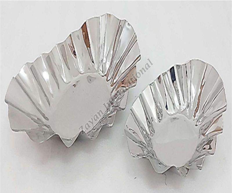 Stainless Steel Flower Shaped Dish