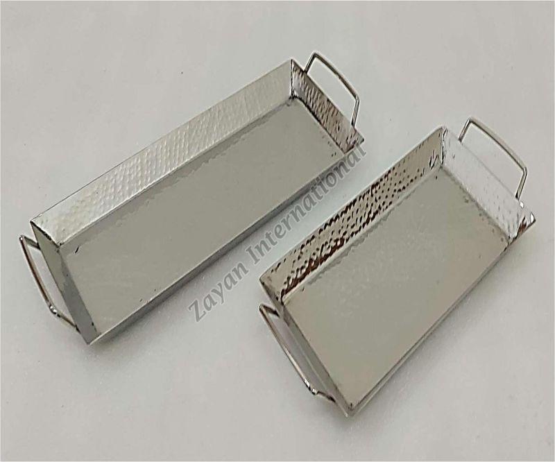 Stainless Steel Hammered Tray