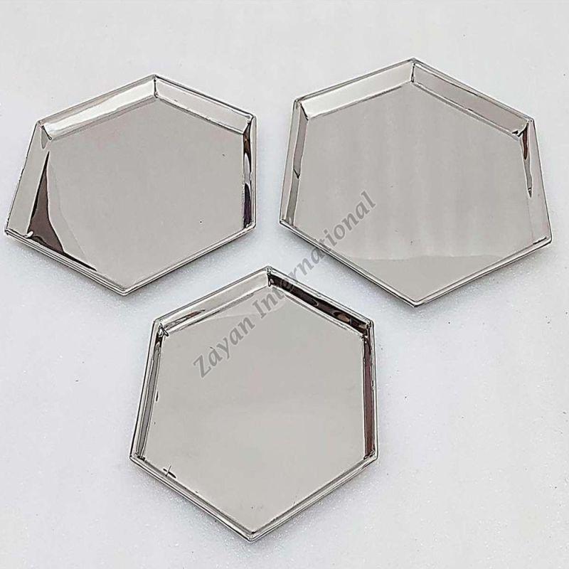 Stainless Steel Hexagon Tray