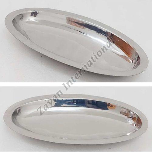 Stainless Steel Oval Dish