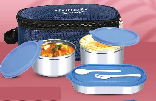 Shalby Max Stainless Steel Lunch