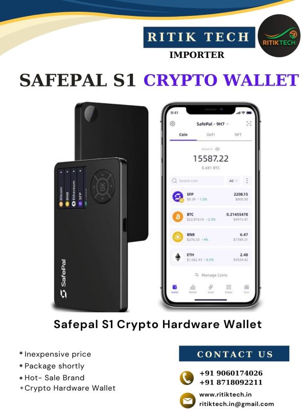 Safepal S1 Crypto Hardware Wallet