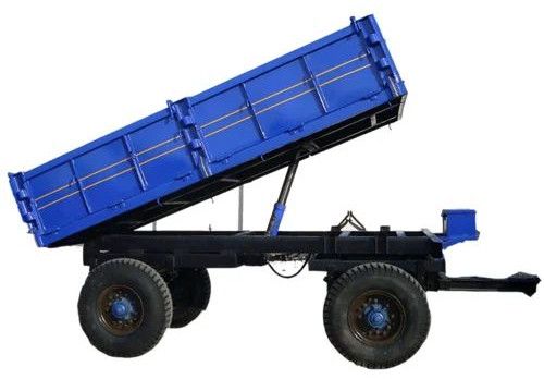 Mild Steel Hydraulic Tractor Trolley