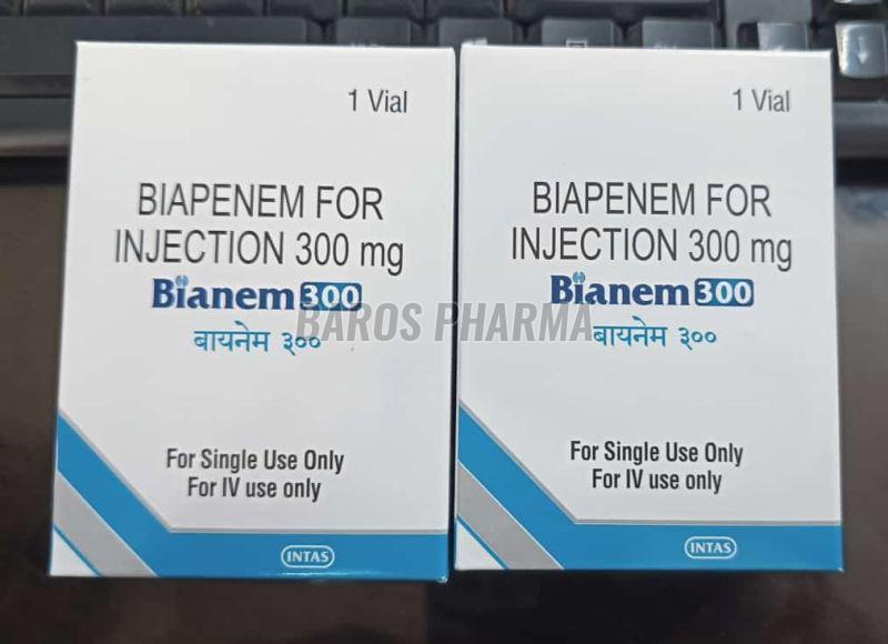 Biapenem 300mg Injection