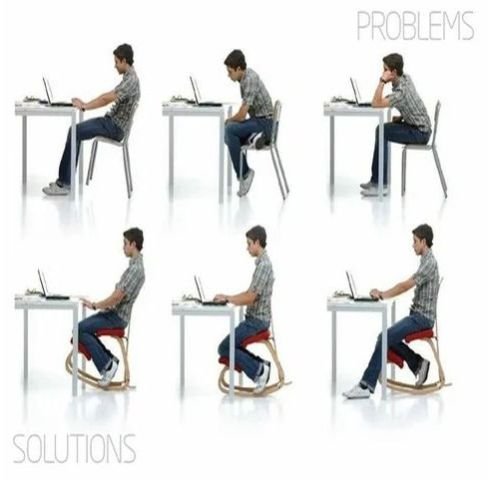Mild Steel Posture Kneeling Chair