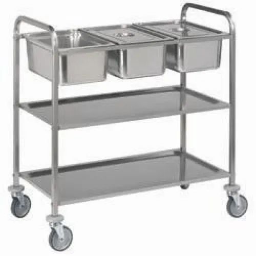 Stainless Steel Kitchen Trolley