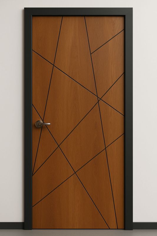 Brown Veneer Flush Door