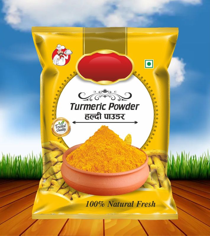 Custom Printed Turmeric Packaging Pouches