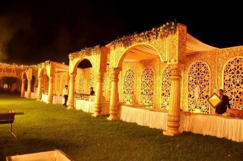 12x12 Inch Fiber Wedding Mandap