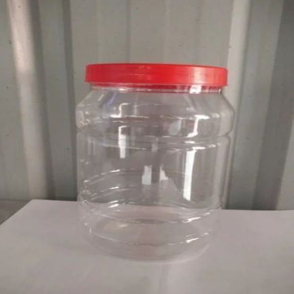 Transparent Confectionery PET Jar