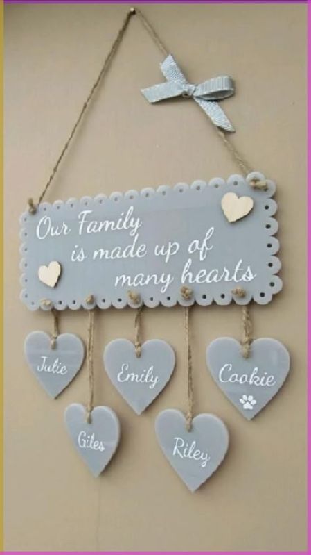 Resin Name Plate Frame