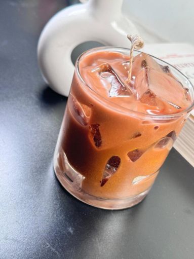 Round Scented Wax Candle