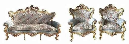 5 Seater Solid Royal Wood Sofa Set