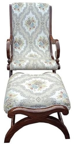 Single Seater Solid Wooden Seating Chair Set