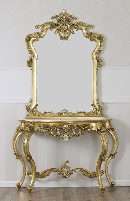 Solid Wooden Living Room Dressing Table