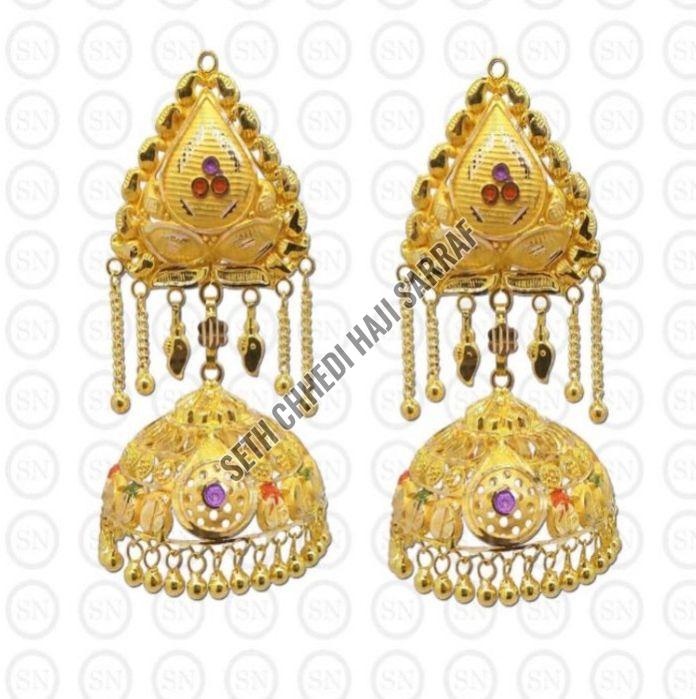 EJ21 Gold Jhumka