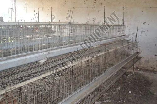 Galvanized Iron Poultry Grower Cage