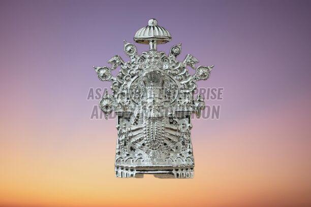 925 Sterling Silver Kolhapur mahalaxmi Murti