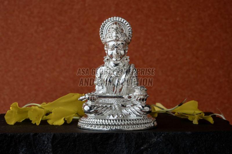 925 Sterling Silver Saraswati Mata Murti