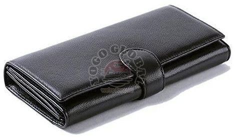 Ladies Tri Fold Leather Wallets
