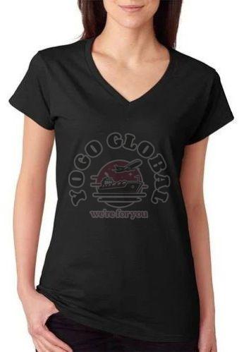 Ladies V Neck T-Shirts