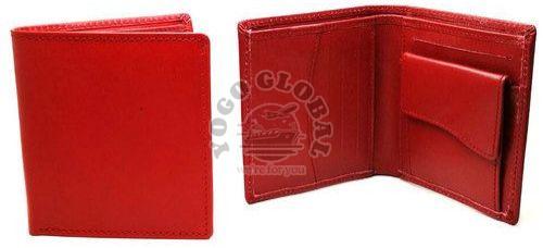 Mens Red Leather Wallets