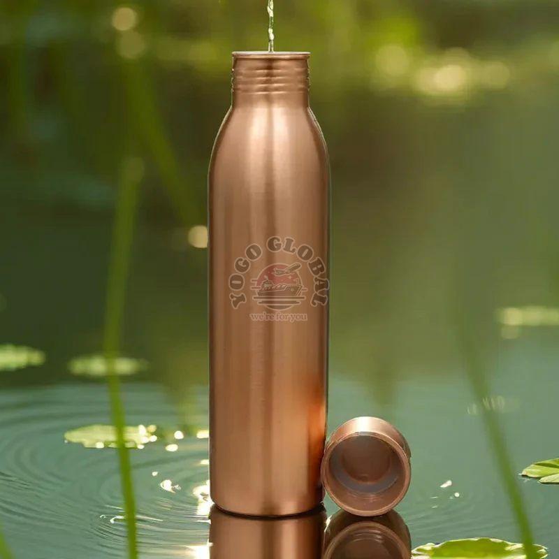 Plain Copper Water Bottle