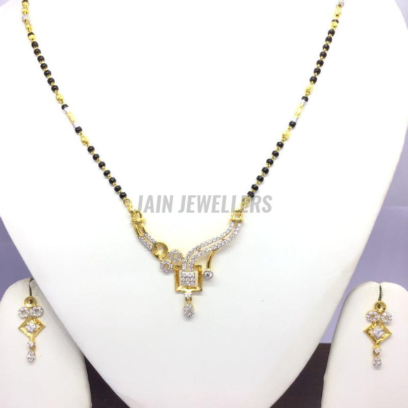 Antique Finish Gold Mangalsutra