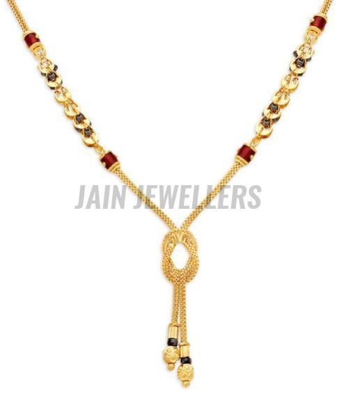 Design Minimalist Gold Mangalsutra