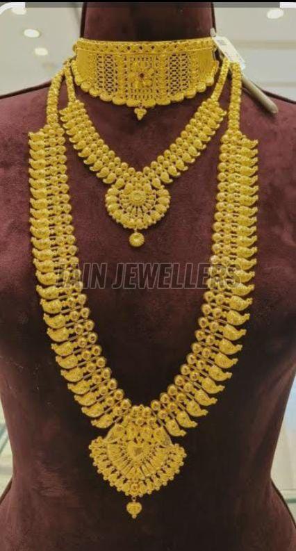 Ethnic Design Gold Necklace