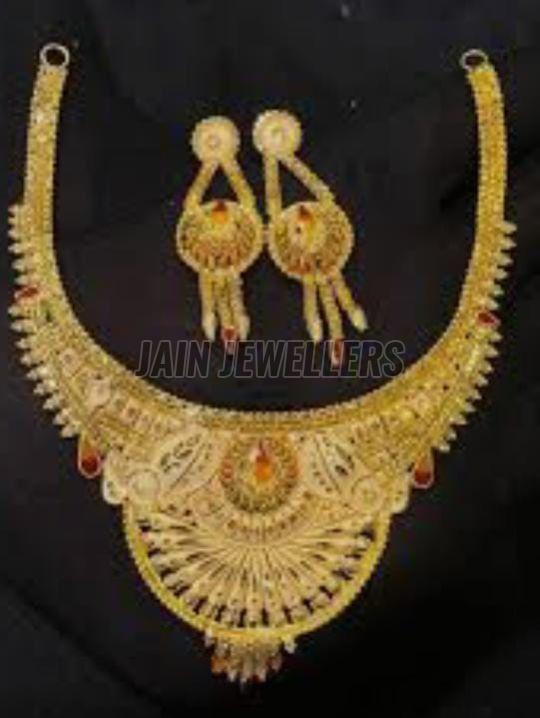Indian Gold Necklace Set