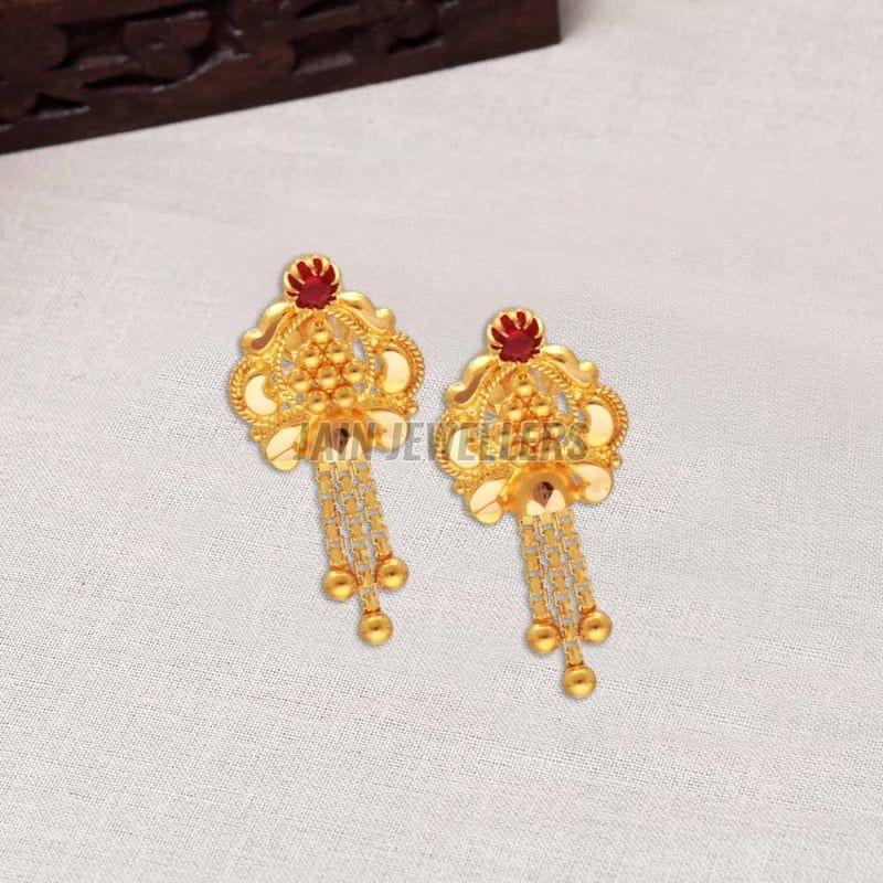 Ladies 14k Gold Earrings