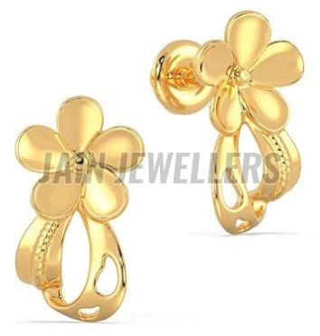 Ladies 18k Gold Earrings