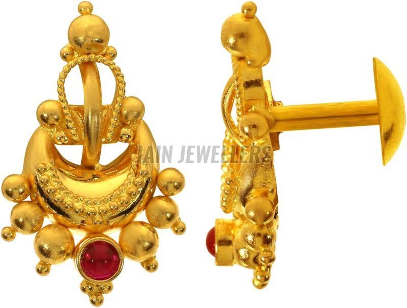 Ladies Pure Gold Earrings
