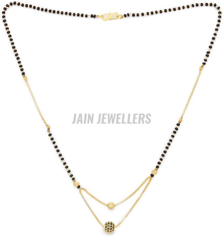 Long Chain Gold Mangalsutra