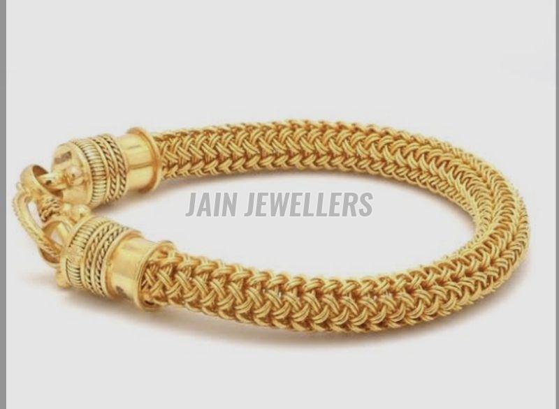 Mens Designer Gold Bracelet